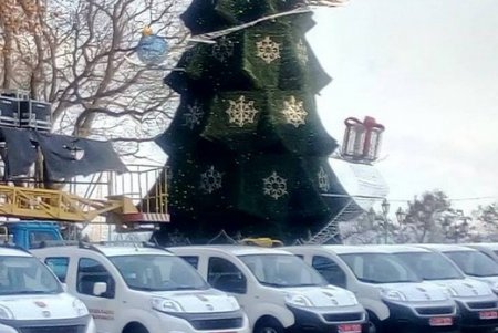 Одесские медики получили новые машины скорой помощи (фото)