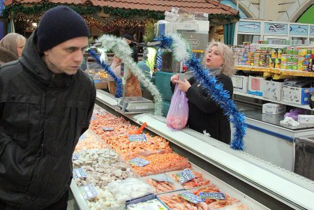 Предновогодний «Привоз» (фоторепортаж)