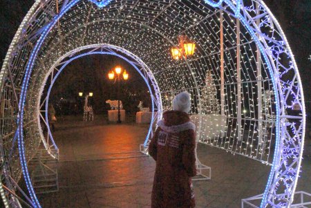 Одесса в праздничных огнях (фоторепортаж)