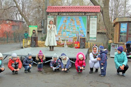 Новогодний праздник в зоопарке (фоторепортаж)