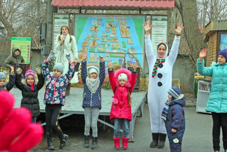 Новогодний праздник в зоопарке (фоторепортаж)