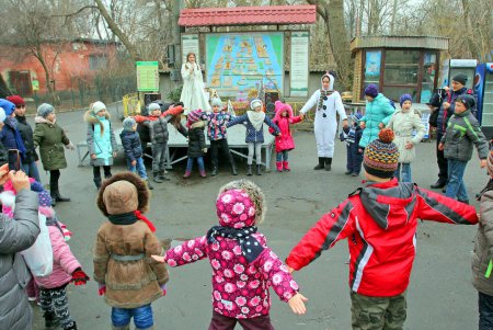 Новогодний праздник в зоопарке (фоторепортаж)