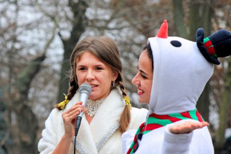 Новогодний праздник в зоопарке (фоторепортаж)