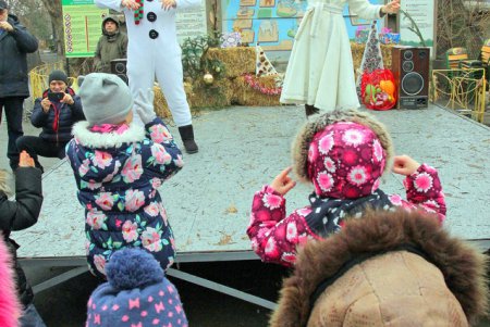 Новогодний праздник в зоопарке (фоторепортаж)