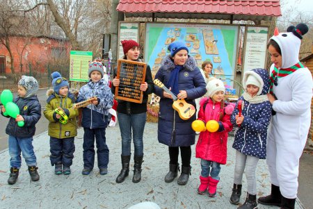 Новогодний праздник в зоопарке (фоторепортаж)