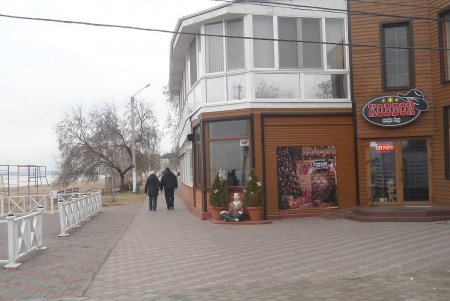 Зимняя Лузановка: чайки, коты и пустые кафешки (фоторепортаж)