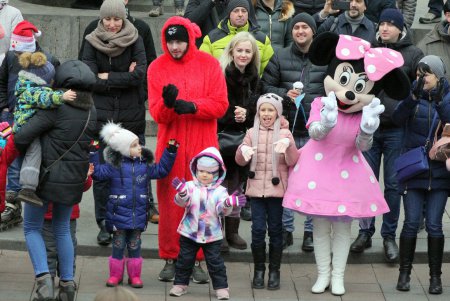 Красочный детский праздник в центре Одессы (фоторепортаж)