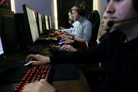 Одесская команда провела открытую тренировку в преддверии первого всеукраинского турнира компьютерной игры Dota 2 Cup