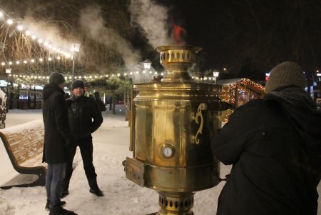 Рождественский парад трамваев (фоторепортаж)