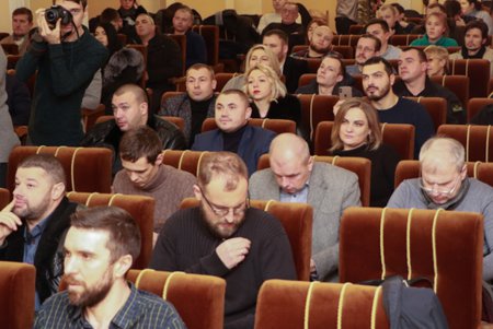 В одесской мэрии волонтеры представили проект возрождения Летнего театра (фото)