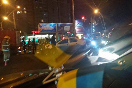 В Одессе произошло ДТП с участием пожарной машины (фото)