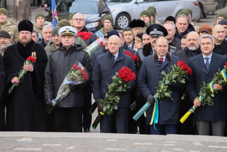 В Одессе празднуют День Соборности Украины (фото)