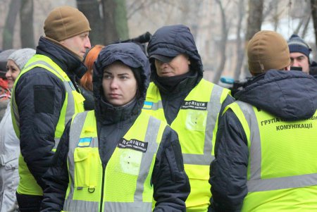 Акция протеста у одесского цирка (фоторепортаж)
