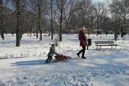 Как одесситы провели снежное воскресенье (фото, видео)
