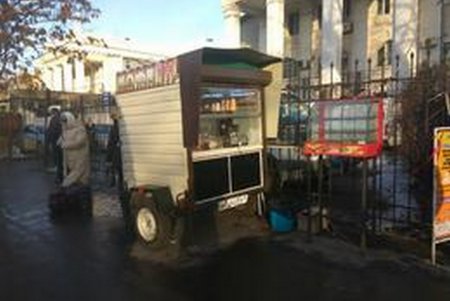 Незаконные киоски и МАФы убирают с улиц Одессы (фото)