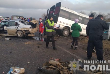 Полиция уточнила: в аварии на трассе Одесса-Рени 13 человек пострадали и 1 погиб