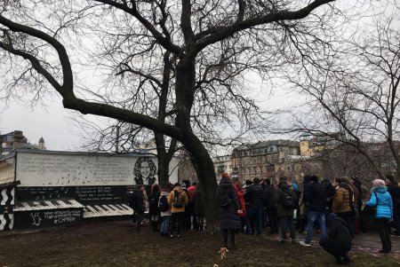 В Одессе трогательно вспомнили музыканта Кузьму Скрябина (фото, видео)
