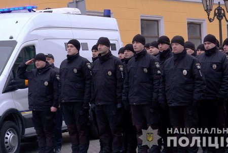 Одесским полицейским вручили ключи от новой спецтехники (фото, видео)