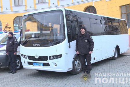 Одесским полицейским вручили ключи от новой спецтехники (фото, видео)