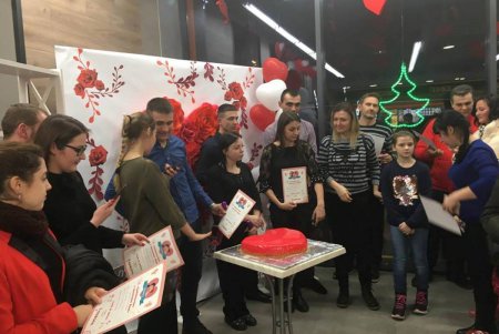 В День всех влюбленных в Одессе заново «поженились» восемь пар (фото) 