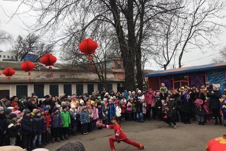 Китайский Новый год отметили в одесском зоопарке (фото, видео)