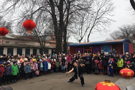 Китайский Новый год отметили в одесском зоопарке (фото, видео)