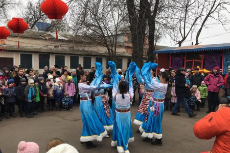 Китайский Новый год отметили в одесском зоопарке (фото, видео)