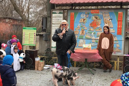 Китайский Новый год отметили в одесском зоопарке (фото, видео)