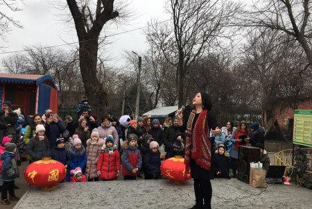 Китайский Новый год отметили в одесском зоопарке (фото, видео)