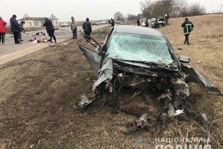 Смертельное ДТП в Одесской области: оба водителя погибли на месте (фото)