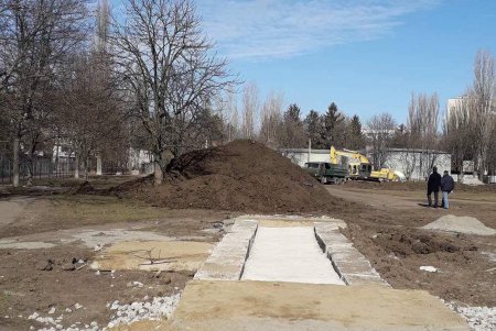 В Малиновском районе строится большой современный спортивный комплекс (фото)