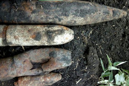 Под Одессой раскопали более сотни снарядов Второй мировой войны (фото)