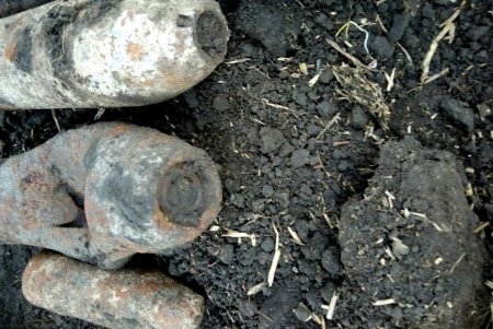 Под Одессой раскопали более сотни снарядов Второй мировой войны (фото)