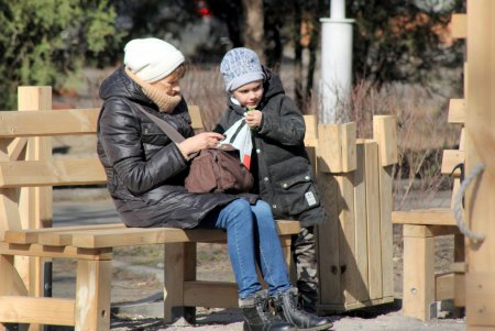 В сквере на Молдаванке открылась детская эко-площадка (фоторепортаж)