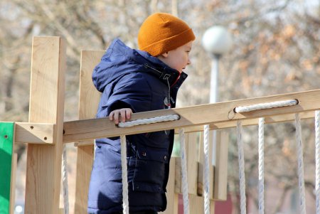 В сквере на Молдаванке открылась детская эко-площадка (фоторепортаж)