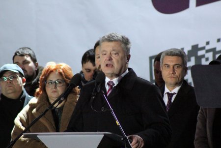 Президент Украины выступил перед одесситами (фоторепортаж)