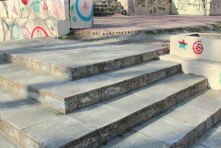 После субботника в Летнем театре (фоторепортаж)