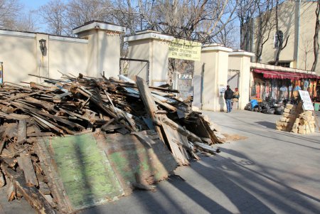 После субботника в Летнем театре (фоторепортаж)