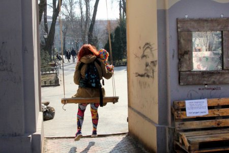 После субботника в Летнем театре (фоторепортаж)