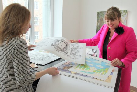 Одесские художники сделали городу «Праздничный подарок» (фоторепортаж)