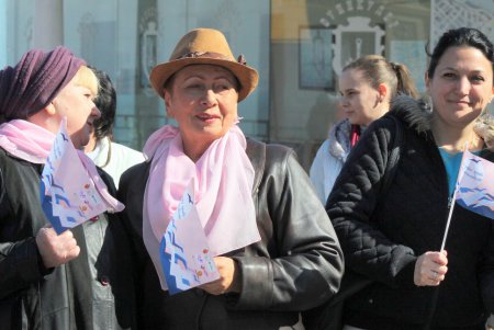 Одесситки прошли маршем по центральным улицам города (фоторепортаж)