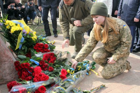 В Одессе отметили День украинского добровольца (фоторепортаж)