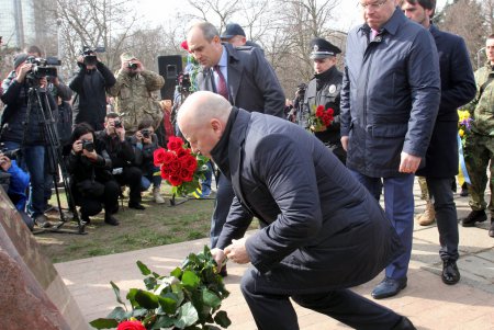 В Одессе отметили День украинского добровольца (фоторепортаж)