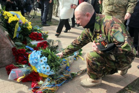 В Одессе отметили День украинского добровольца (фоторепортаж)