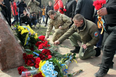 В Одессе отметили День украинского добровольца (фоторепортаж)