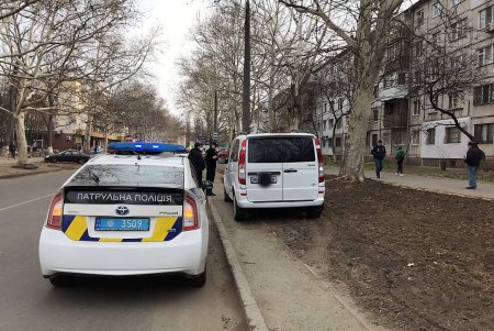 Автохам оставил авто на засеянном газоне и теперь заплатит штраф