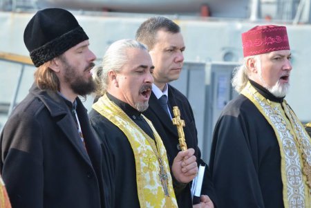 В Одесском порту помолились за освобождение украинских военнопленных (фото)