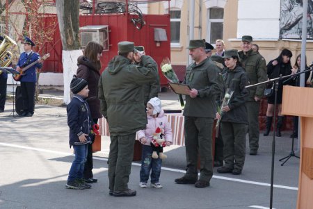 Одесских нацгвардейцев поздравили с профессиональным праздником (фото)