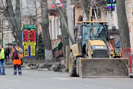 Реконструкция Софиевской (фоторепортаж)
