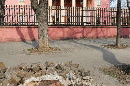 Реконструкция Софиевской (фоторепортаж)